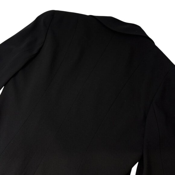 CHANEL Vintage 94P CC Mark Logo Jacket Button Black Gold Long Sleeve [106370] - Picture 6 of 12